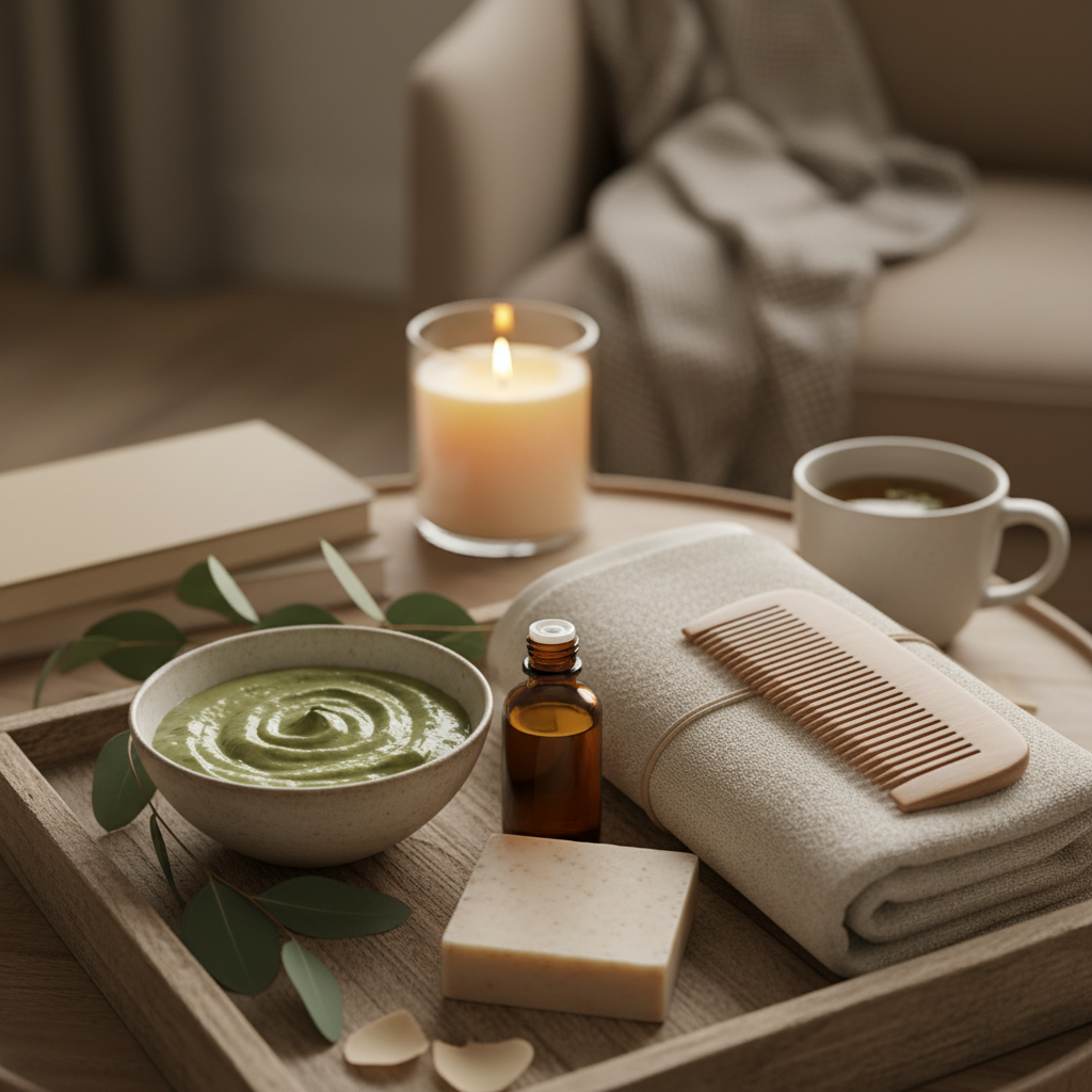 Rutinitas malam untuk perawatan diri alami