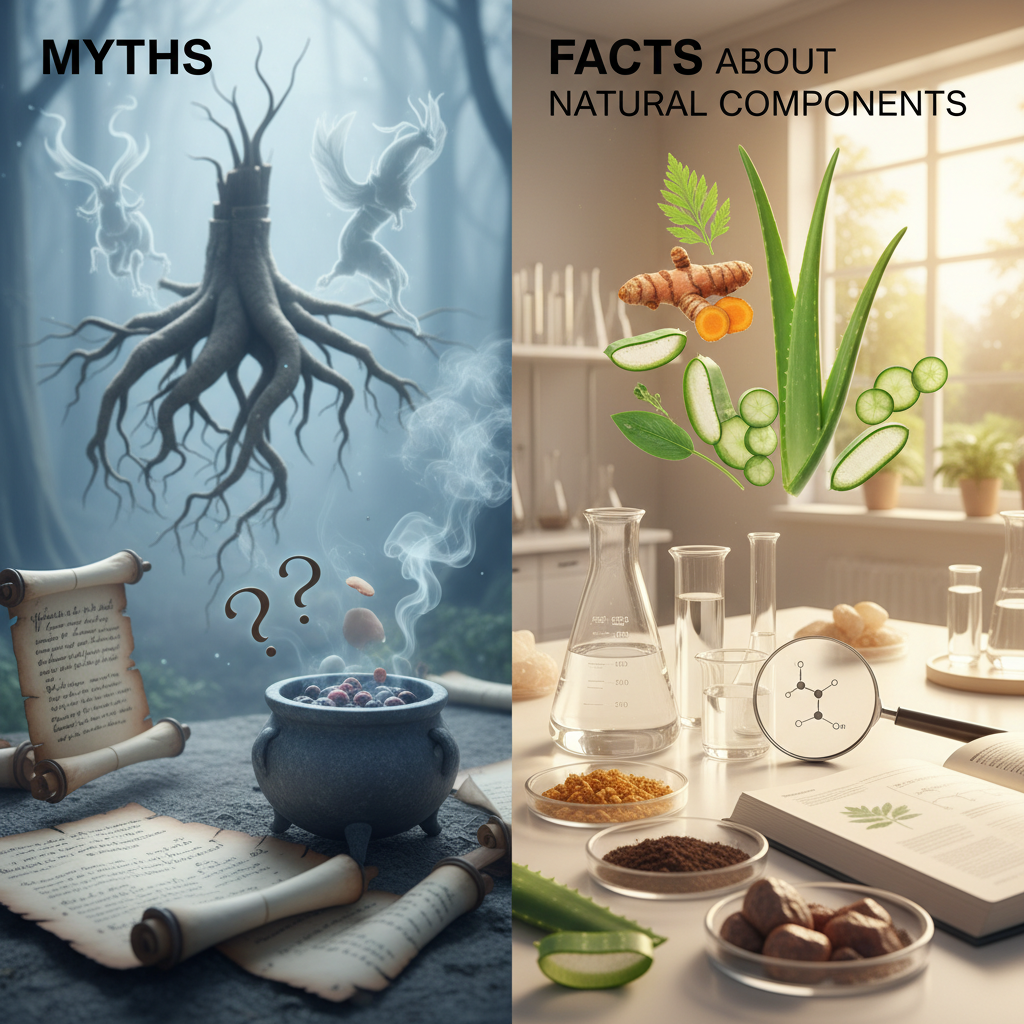 Mitos dan fakta tentang komponen alami