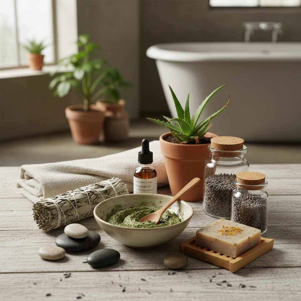 Rutinitas perawatan diri berbasis alam